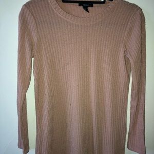 Peach/pink flowy mini dress